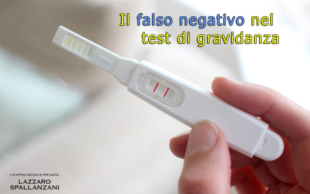 Il falso negativo nel test di gravidanza