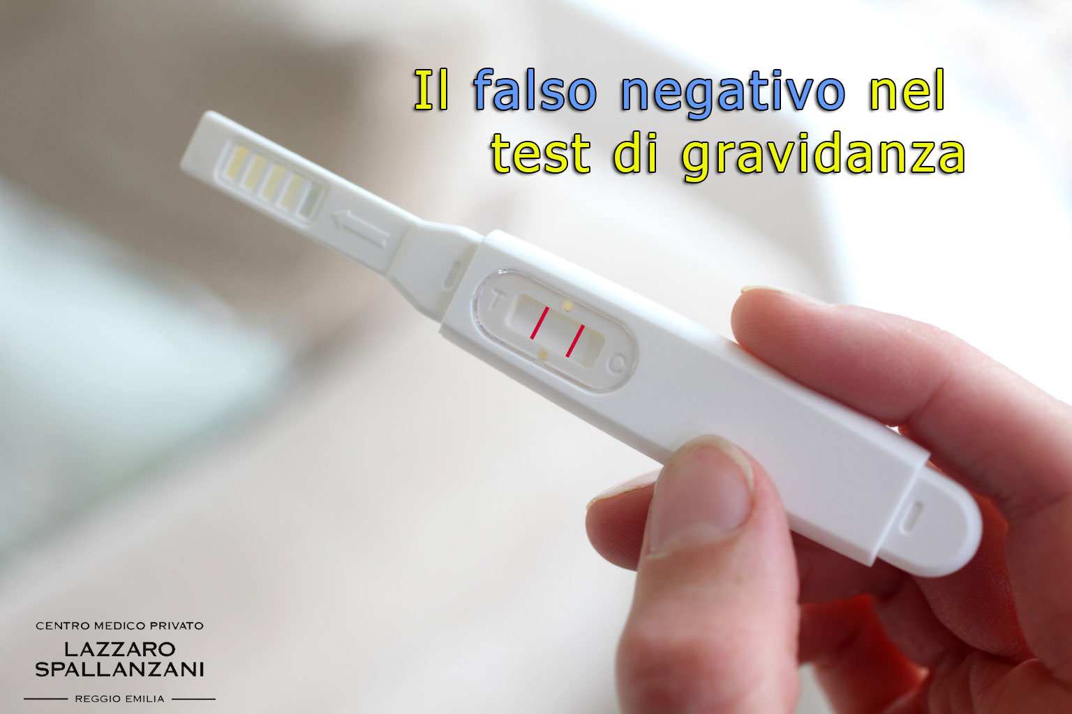 Il falso negativo nel test di gravidanza: da cosa è dovuto?