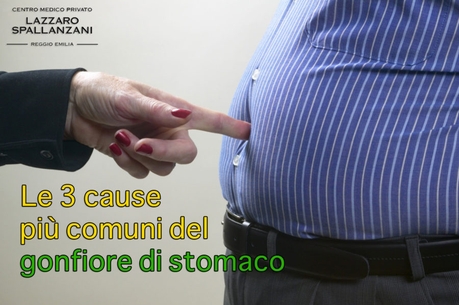 Gonfiore di stomaco le 3 cause più comuni. Centro Medico L. Spallanzani