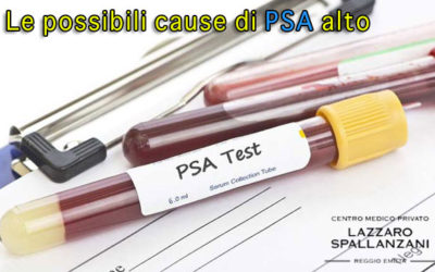 Le possibili cause di PSA alto